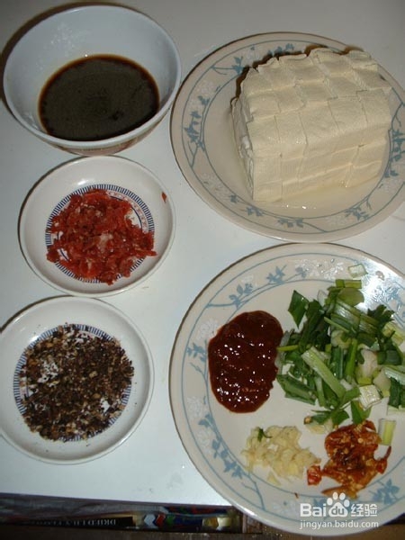 麻婆豆腐的做法