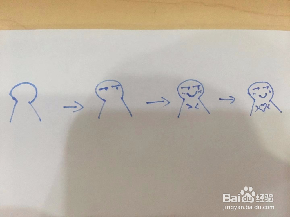 网红送爱心简笔画教程