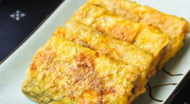 煎蒸带鱼的制作方法