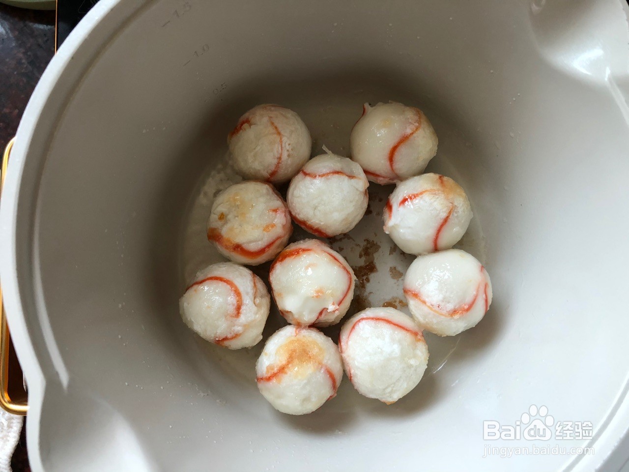 红糖油汤圆的做法