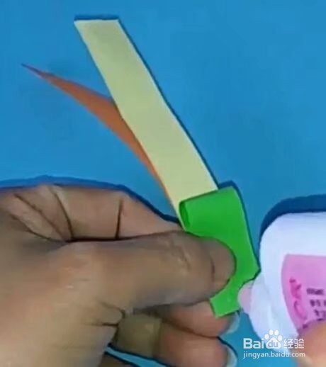 立体八瓣花的制作