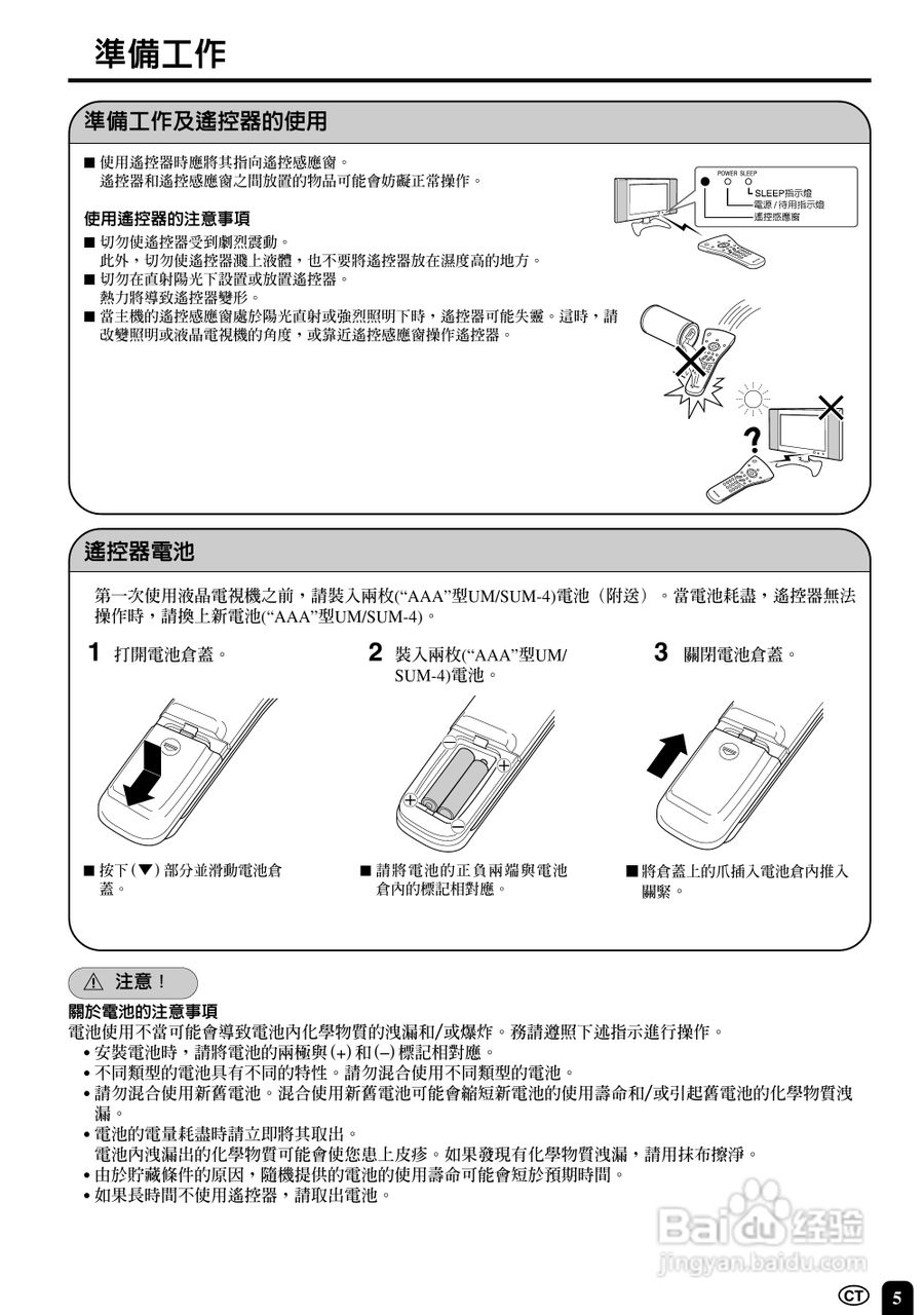 声宝LC-20B4H型液晶电视机说明书:[1]