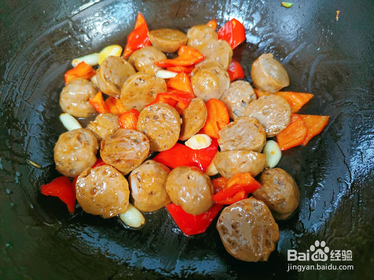 小炒牛肉丸的做法