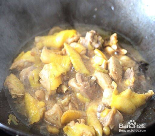 家常黄焖鸡,,简单的做法