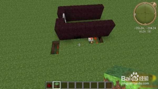 我的世界隐藏机关门制作方法图文版