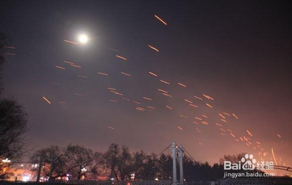夜晚如何拍好孔明灯