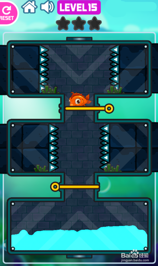 Small Carp Adventures的Level 15怎样通关?