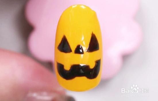 南瓜人美甲教程