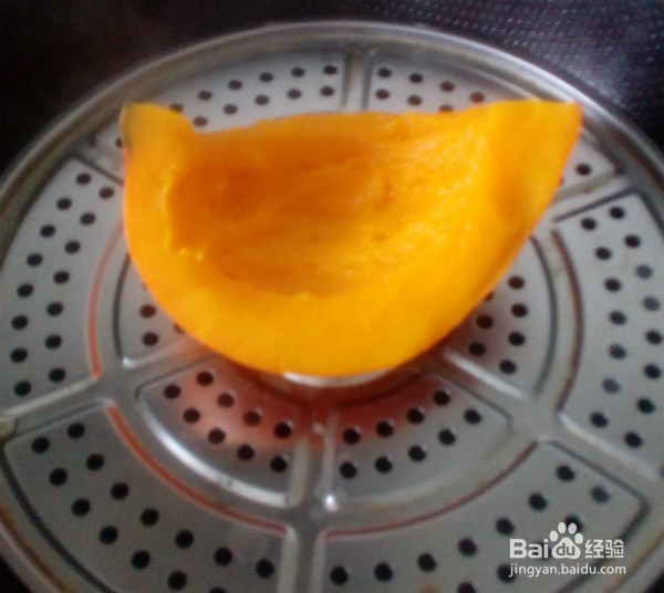 花式馒头——南瓜草帽馒头