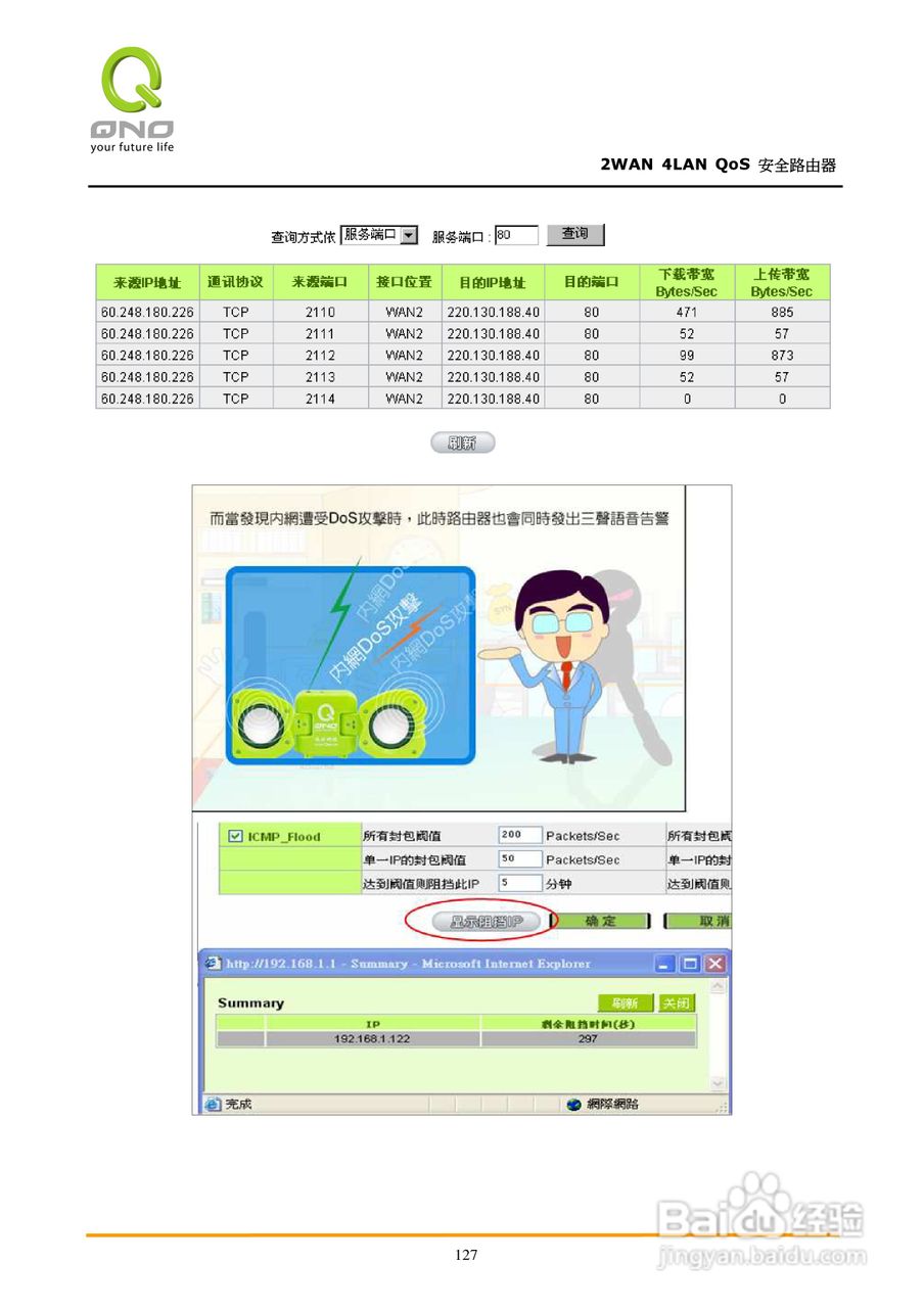 侠诺FVR310路由器使用说明书:[14]