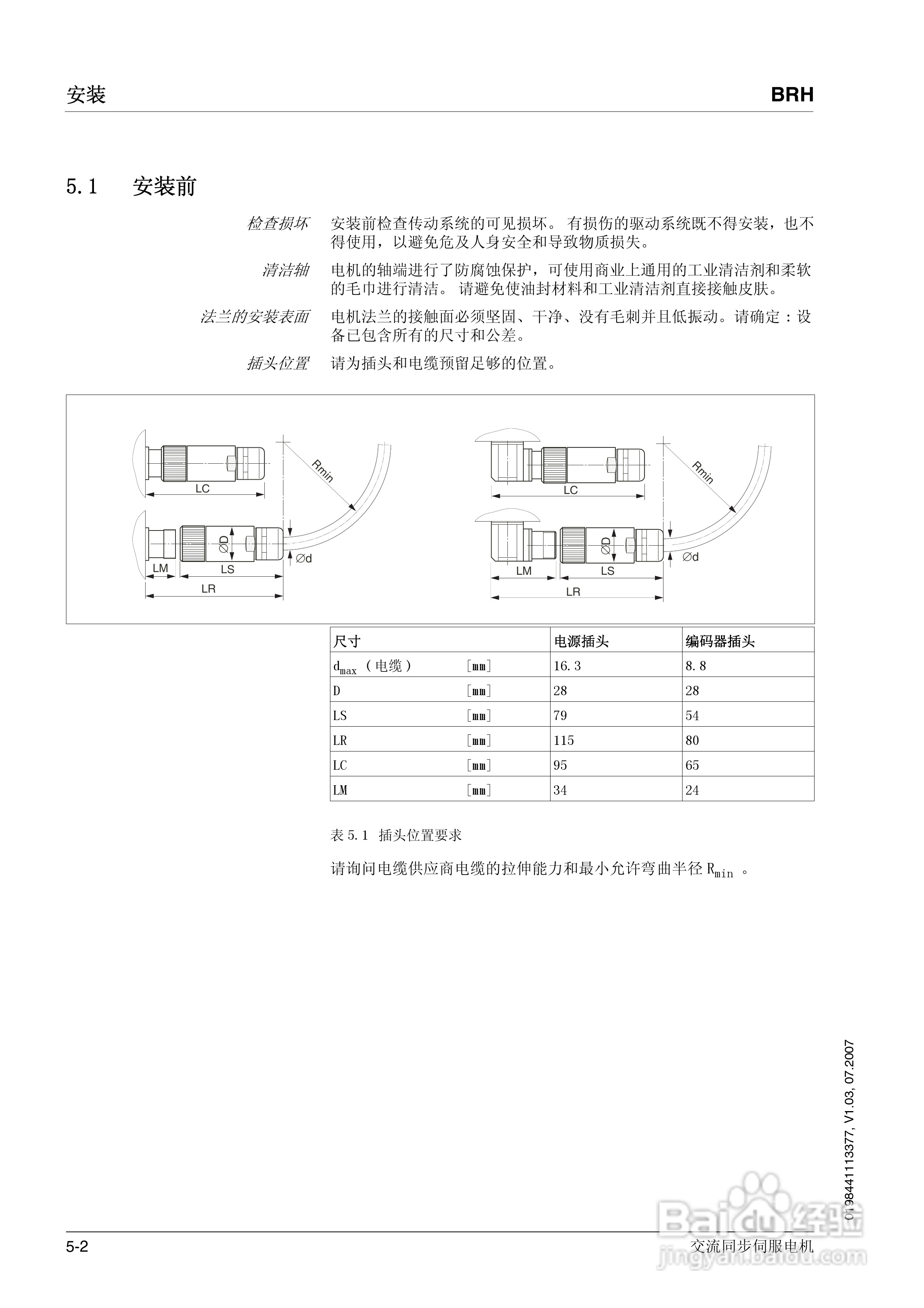 施耐德交流同步伺服电机BRH说明书:[2]
