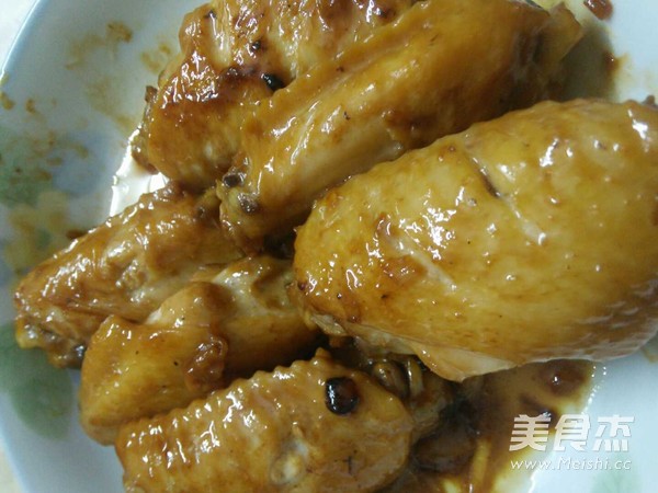 香煎卤鸡中翅