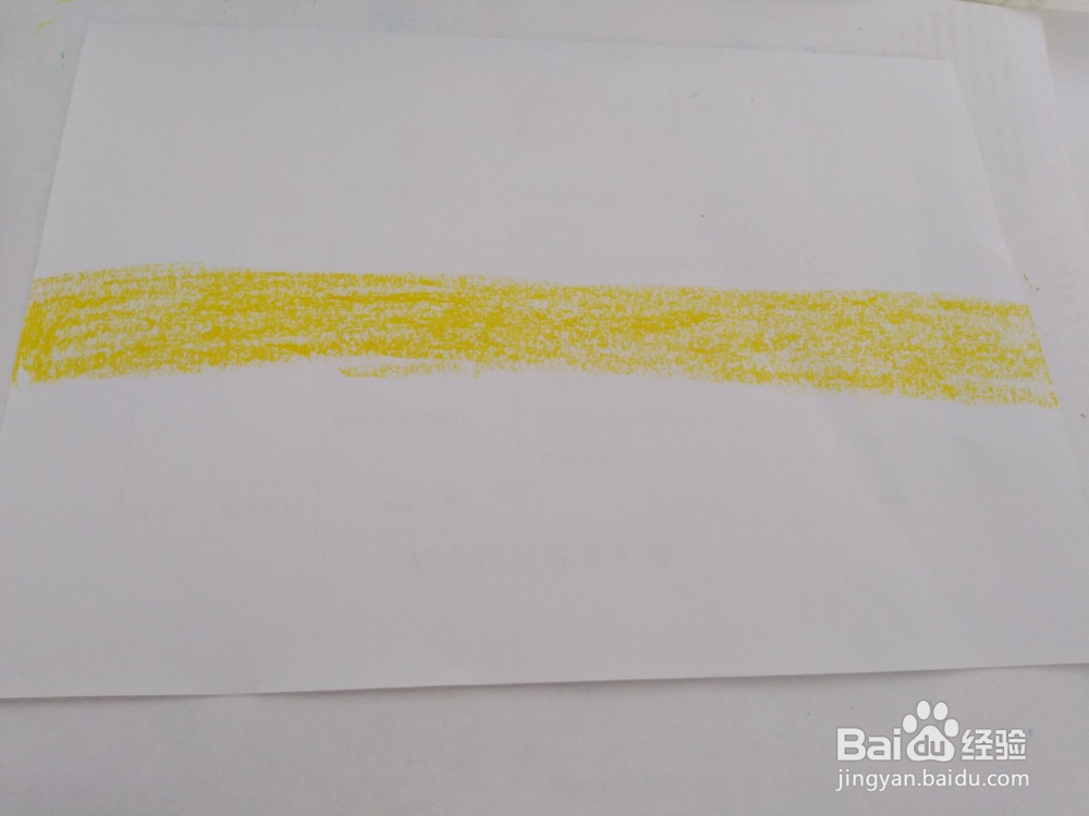 油画棒风景画之初秋田野