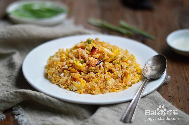 教你做蟹肉蛋炒饭