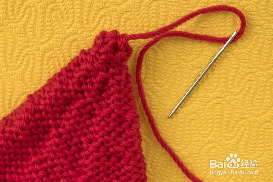 婴儿圣诞老人帽子模式