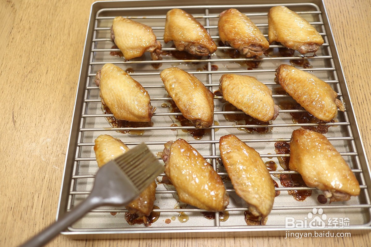 蜜汁烤翅的做法