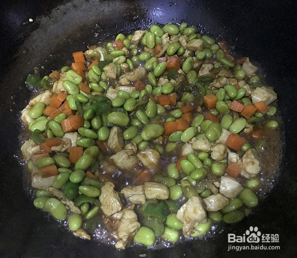 鸡胸肉炒杂蔬