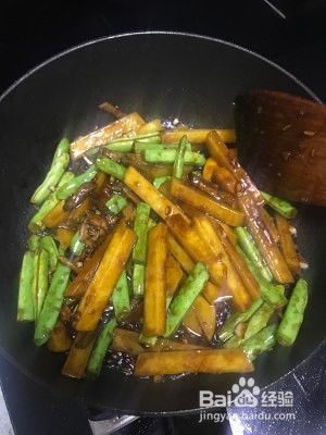 豆角焖面的做法