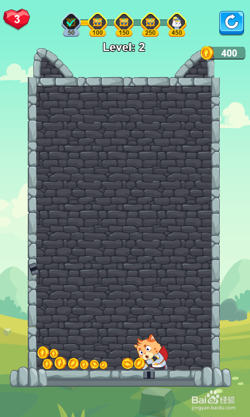帮帮那只猫的Level 2怎样过关?