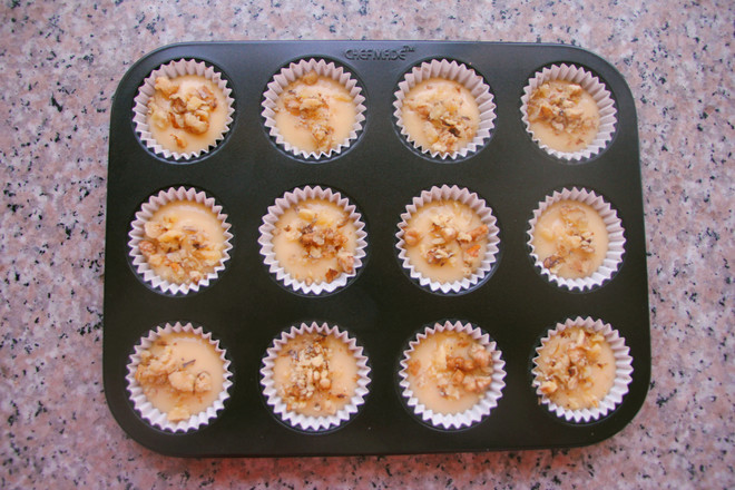 核桃玛芬的做法