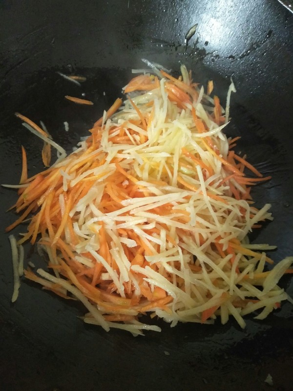 胡萝卜土豆丝