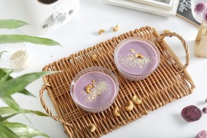 怎么做紫薯腰果露？