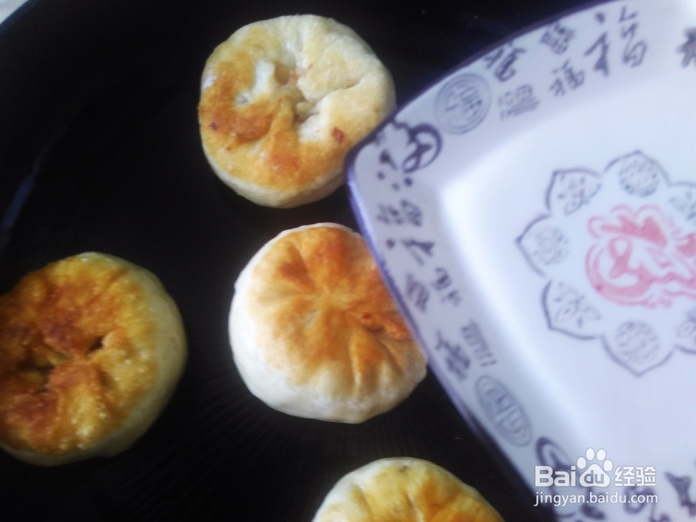煎包子，土豆肉末馅包子的做法