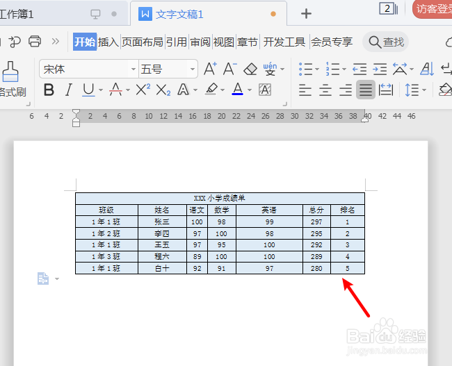 文档怎么统一对齐居中表格