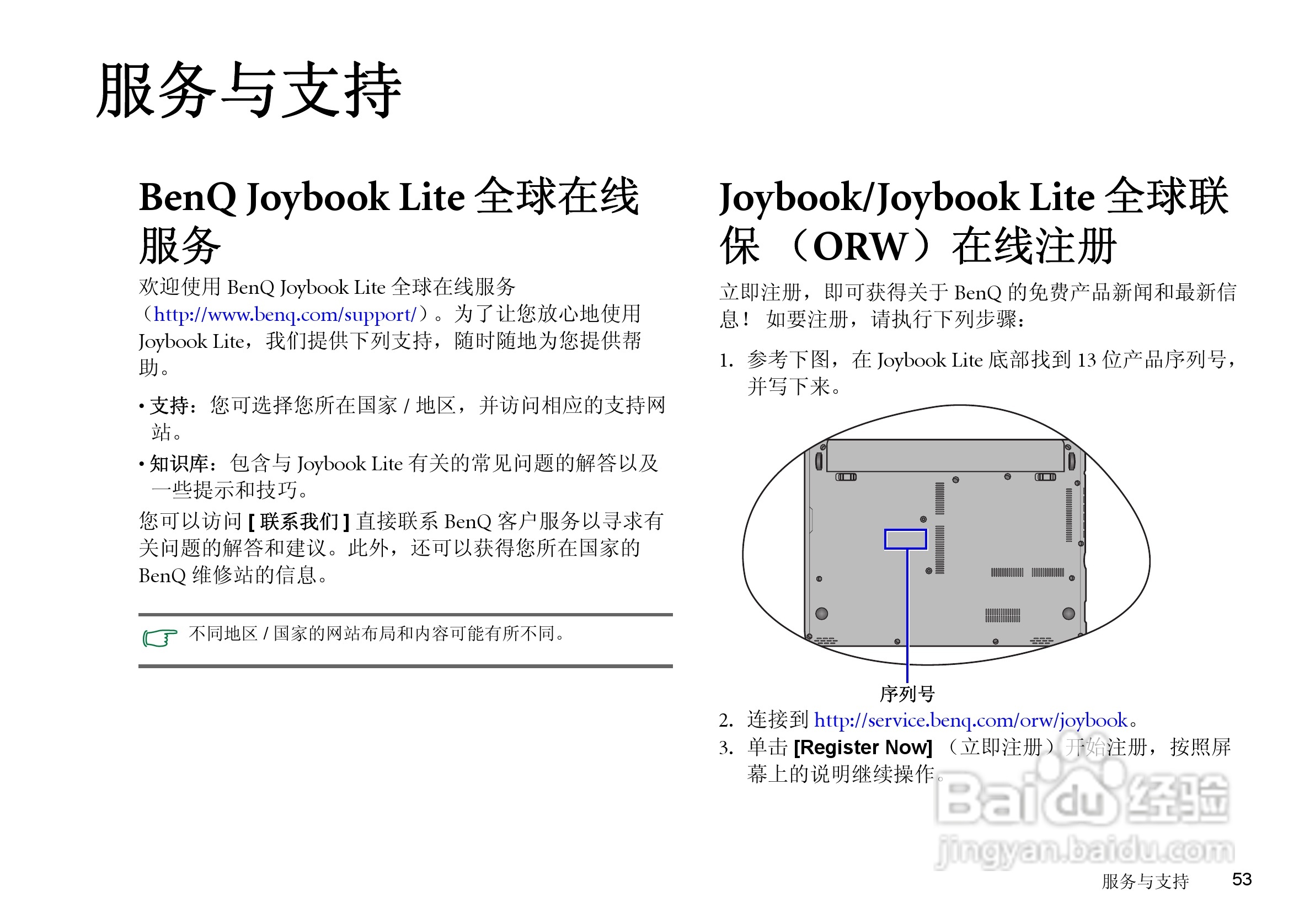 明基Joybook T131P笔记本电脑使用说明书:[6]