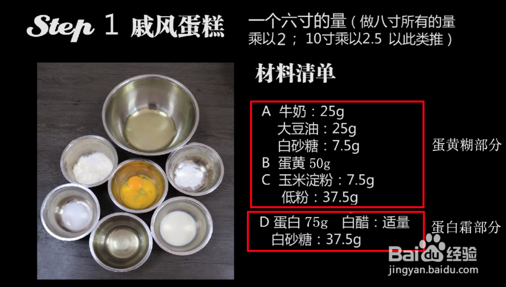 戚风蛋糕怎么做(详细教程)