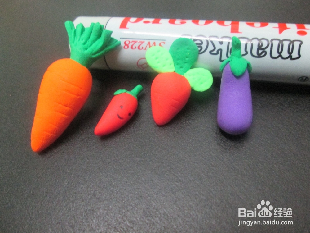 DIY粘土手工制作：[2]蔬菜