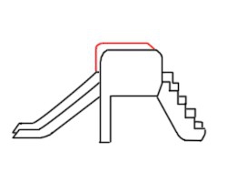 滑滑梯和跷跷板图解图片