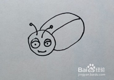 幼儿简笔画:如何画七星瓢虫
