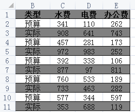 Excel小技巧—怎样隔行填充颜色