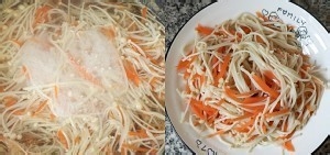 怎么做胡萝卜拌金针菇