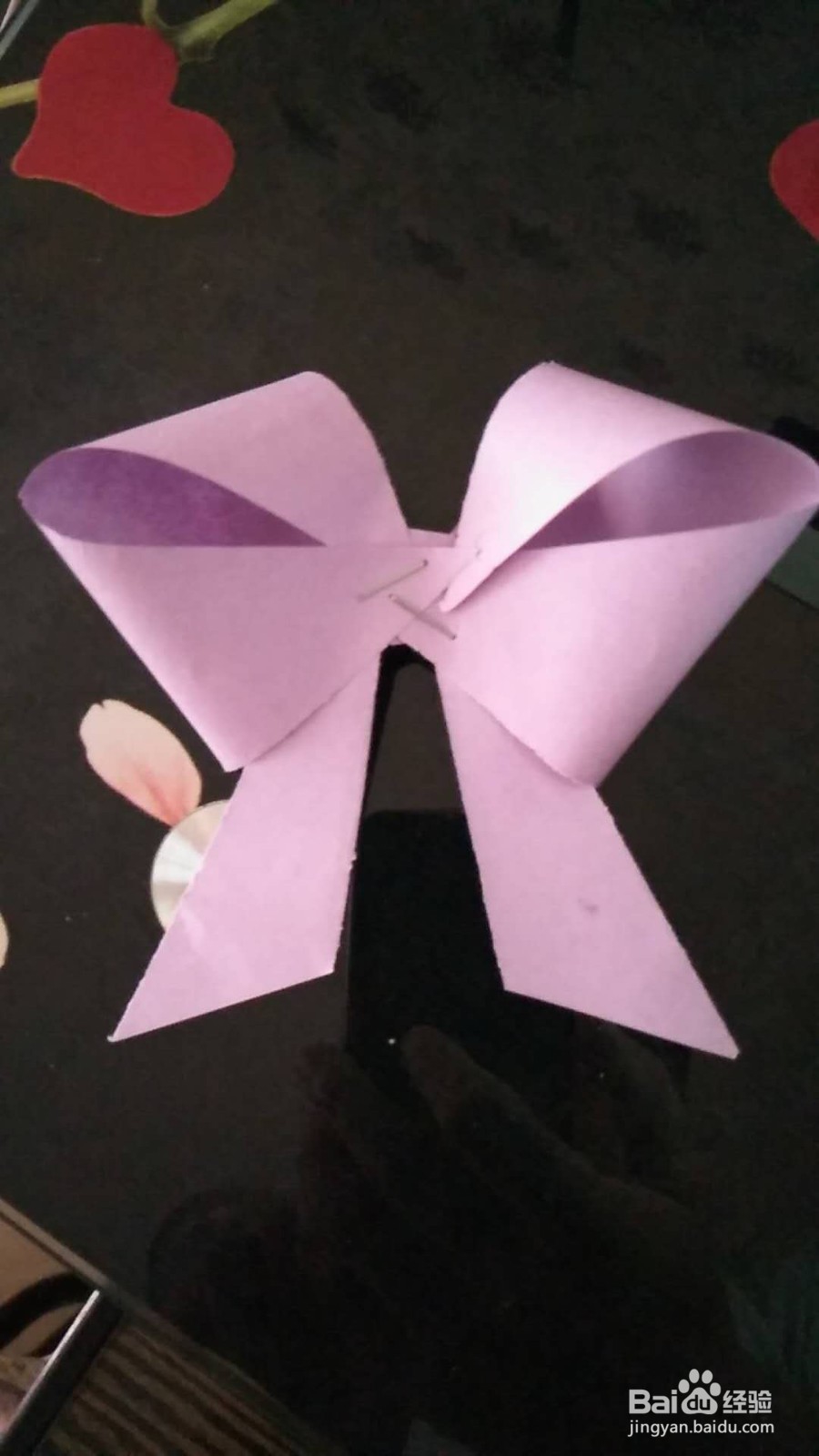 折纸蝴蝶结的简单裁折方法