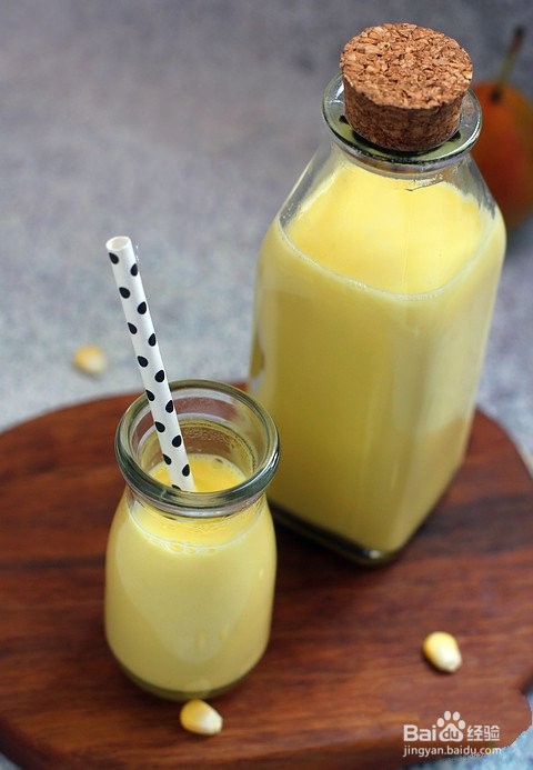 玉米汁怎么榨得稠稠的