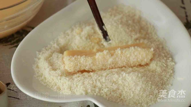 椰香吐司条的做法