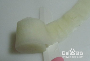 甜品紫薯萝卜卷