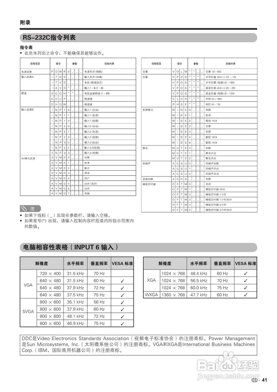 夏普LCD-32D30RD液晶彩电使用说明书:[5]