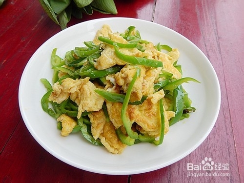 快手下饭菜:青辣椒炒鸡蛋