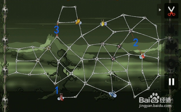 手机游戏贪婪的蜘蛛candy feast第6关三星攻略