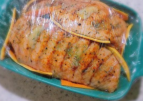 橙香烤鸭胸的做法