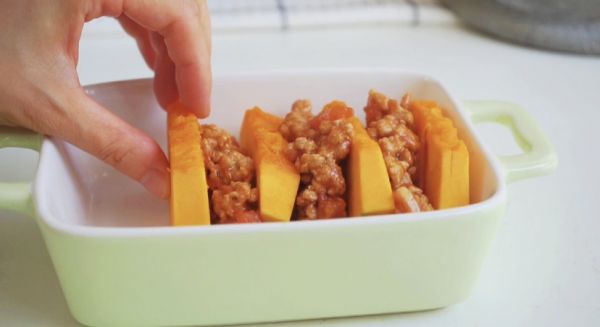 香浓芝士肉酱南瓜