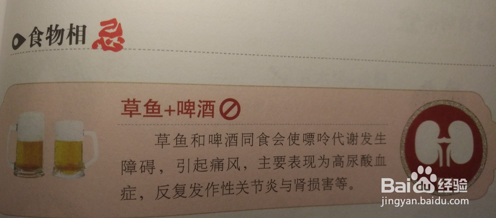 草鱼和什么不能一起吃