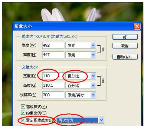 ps教程：图片放大后的质量调整