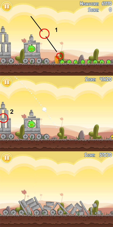 愤怒的小鸟图文攻略2