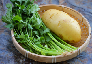 香甜可口凉拌土豆片