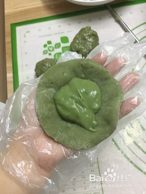 如何做爆浆抹茶麻薯