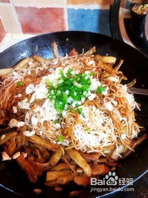 巨好吃扁豆焖面的做法